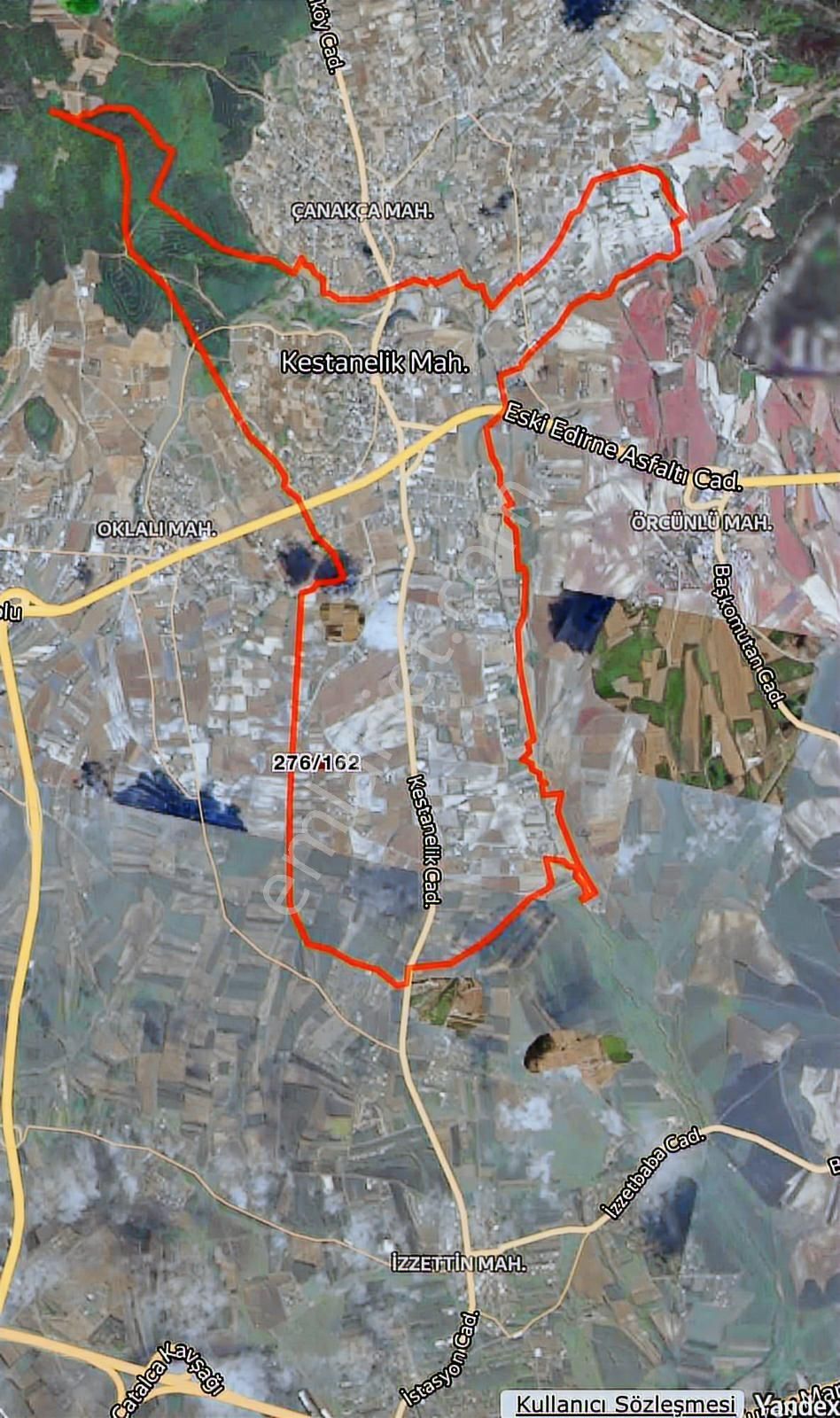 İstanbul Çatalca Kestanelik Mah Satılık Kupon Tarla - Görsel 5