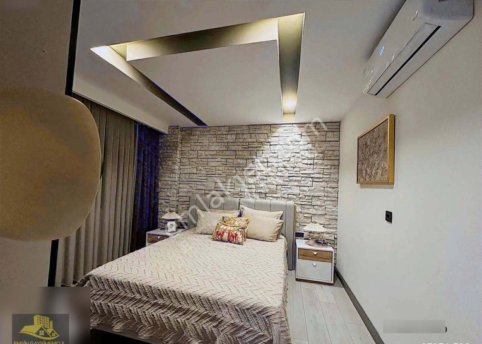 Manavgat Tin Havadar Manzarali Yerinde Satılık Lüks Daire - Görsel 24