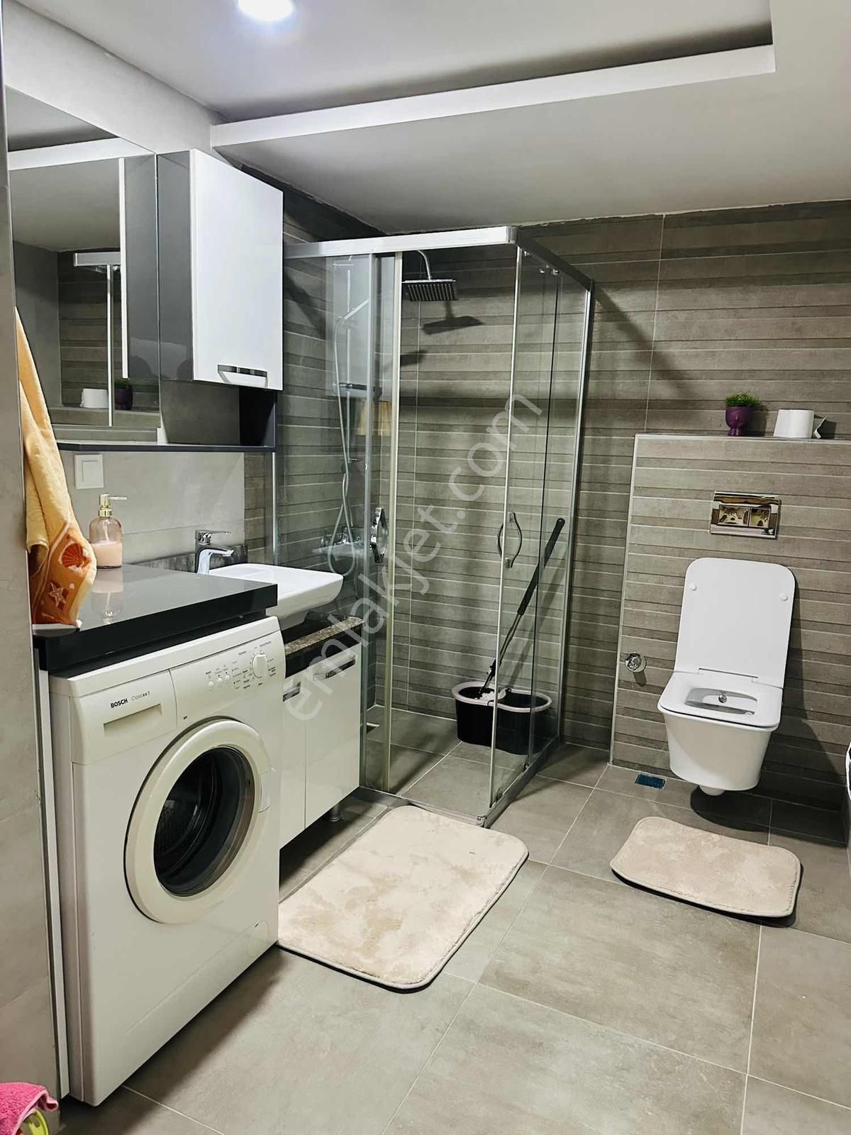 Havuzlu Emniyetin Arkasında Lüks Eşyalı Site İçi Kiralık Daire - Görsel 19