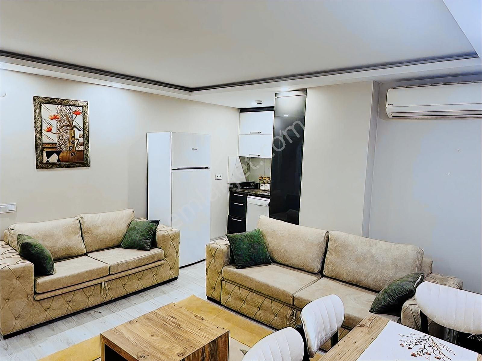 Havuzlu Emniyetin Arkasında Lüks Eşyalı Site İçi Kiralık Daire - Görsel 10