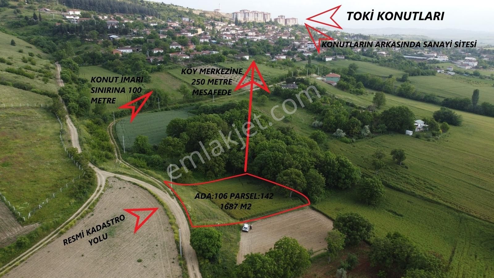 Karataş'tan 1700 M2 Şişecam-toki-sanayi-imar Sınırında Kupon !!!