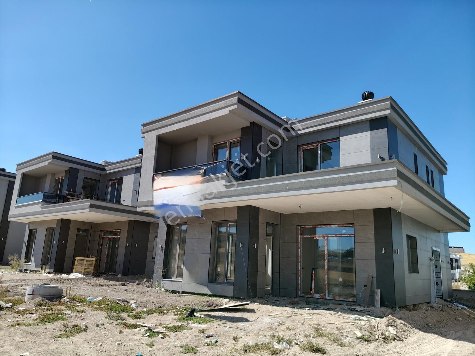 Bağlıca Sınırı,5+1,sıfır,tüm Odalarda Banyo+giy.odası,yerden Ist - Görsel 2