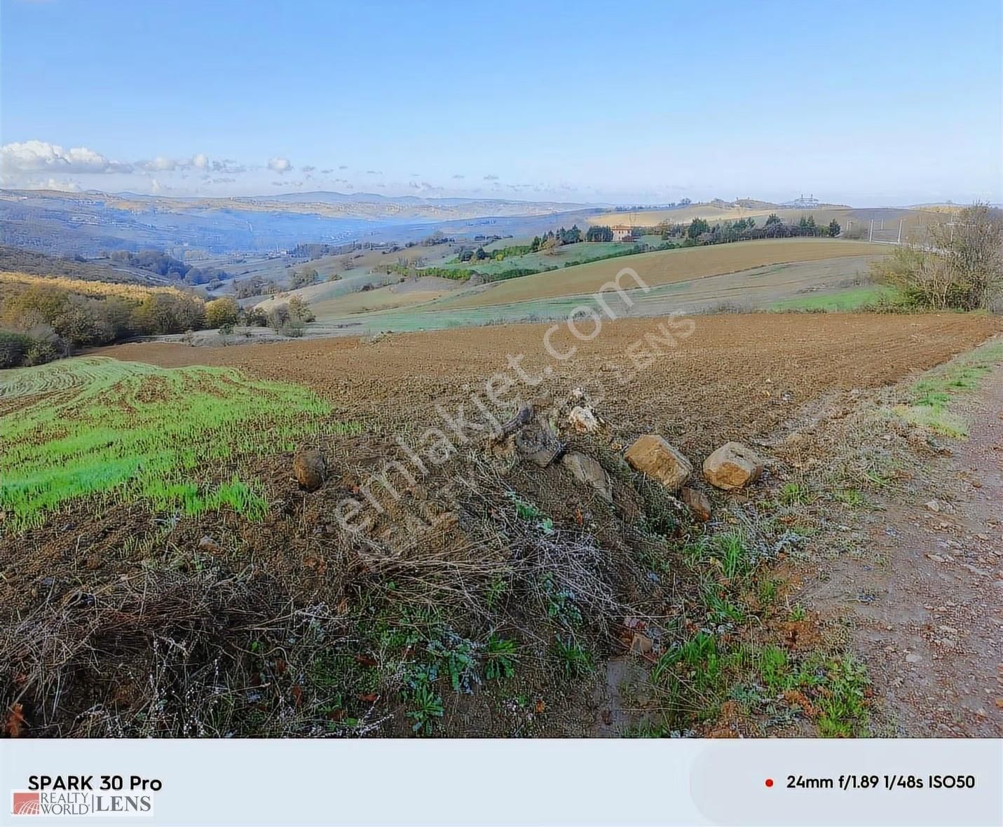 Derince Kaşıkçı Mahallesinde Resmi Yol Cepheli Tarla - Görsel 3