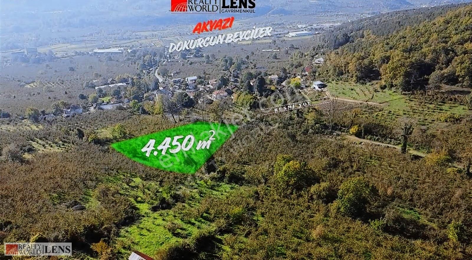 İmara Sınır, Şebeke Suyu İçinde 4.450 M2 Bahçe - Görsel 28