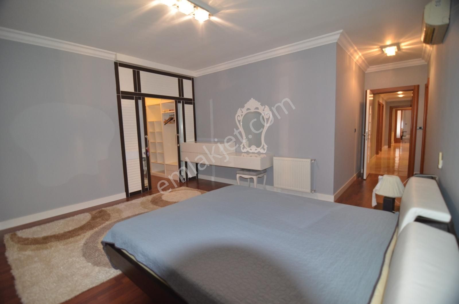 Alanya Selçuklu Konaklarıda Deniz Manzaralı Kiralık 4+1 Daire - Görsel 13