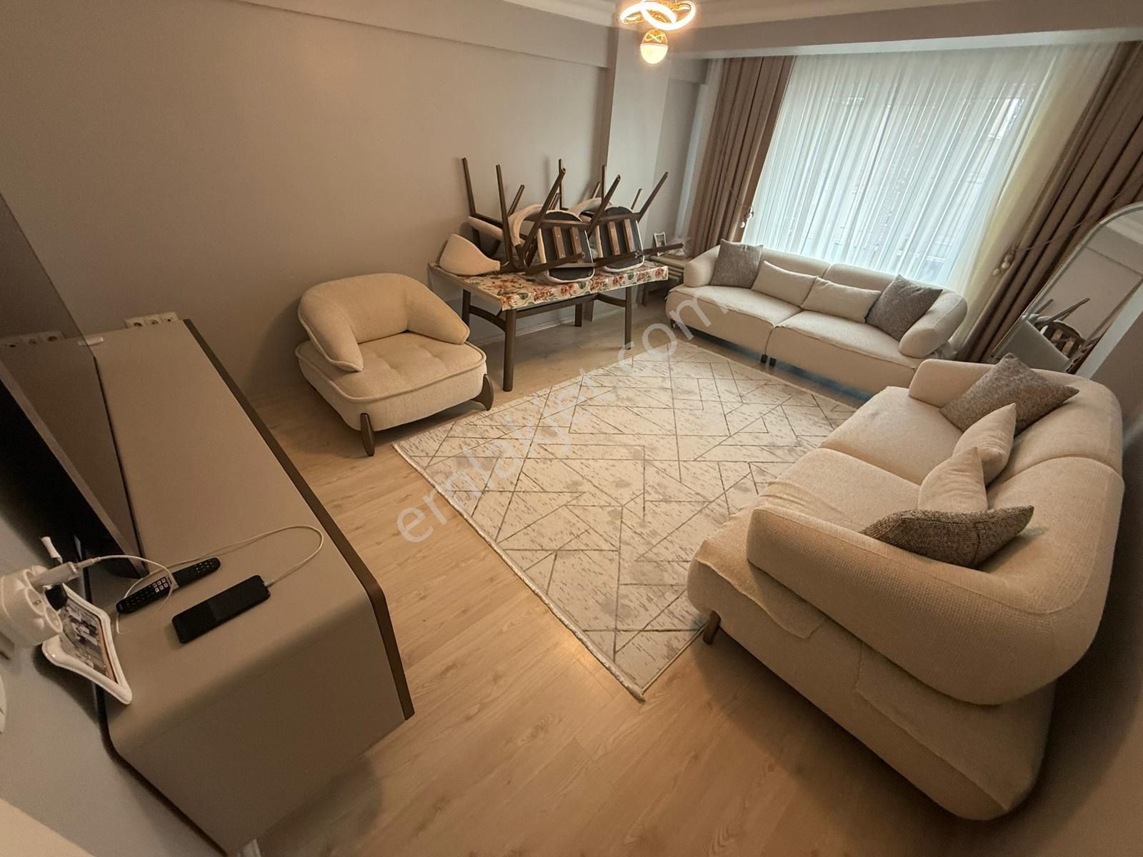 Pusula İnşaat'tan Cebeci Mah. 2+1 100m2 Satılık 3.kat Daire