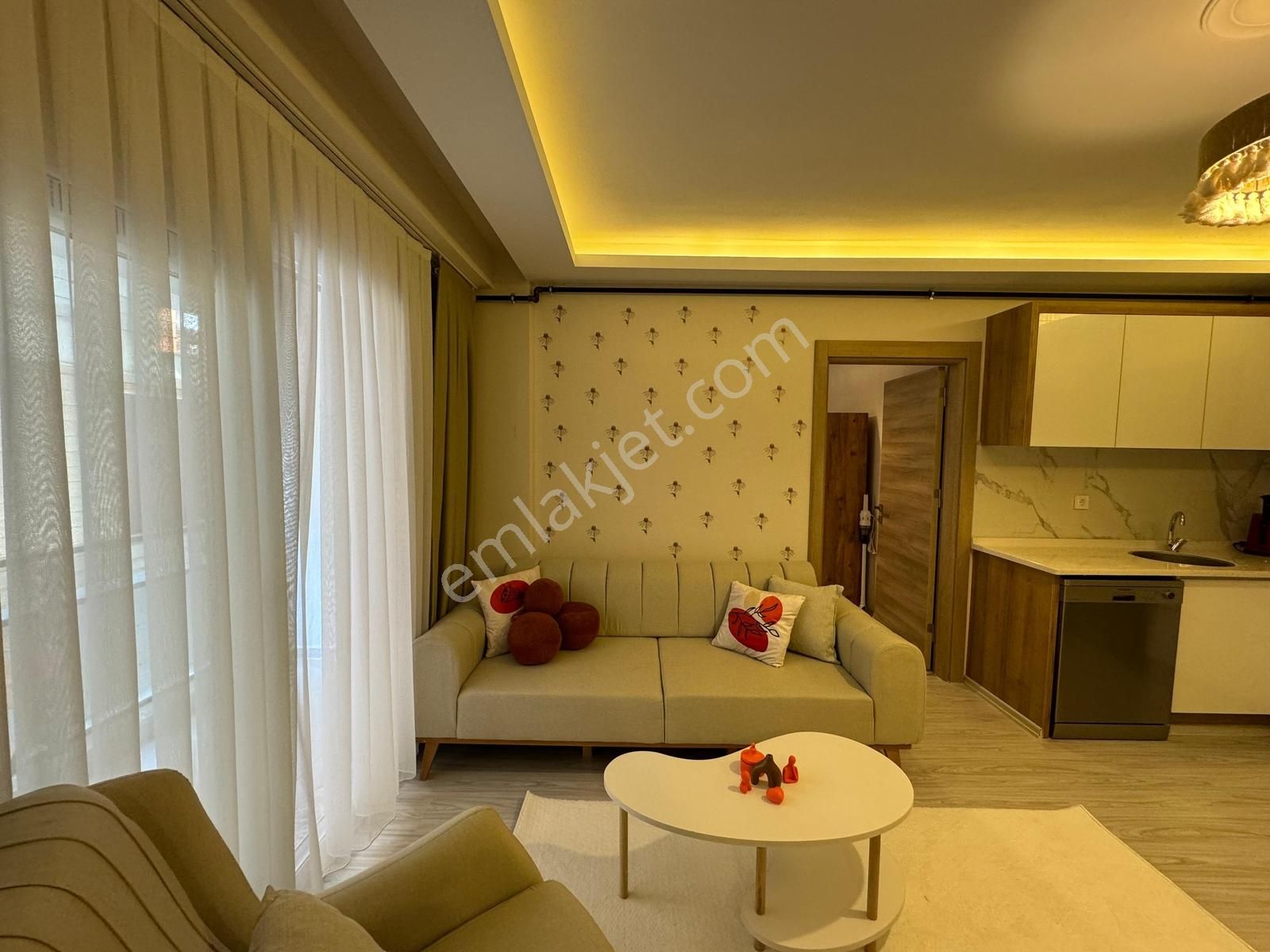 Seyrek Üniversite Yakını 1+1 Ful Eşyalı Daire - Görsel 4