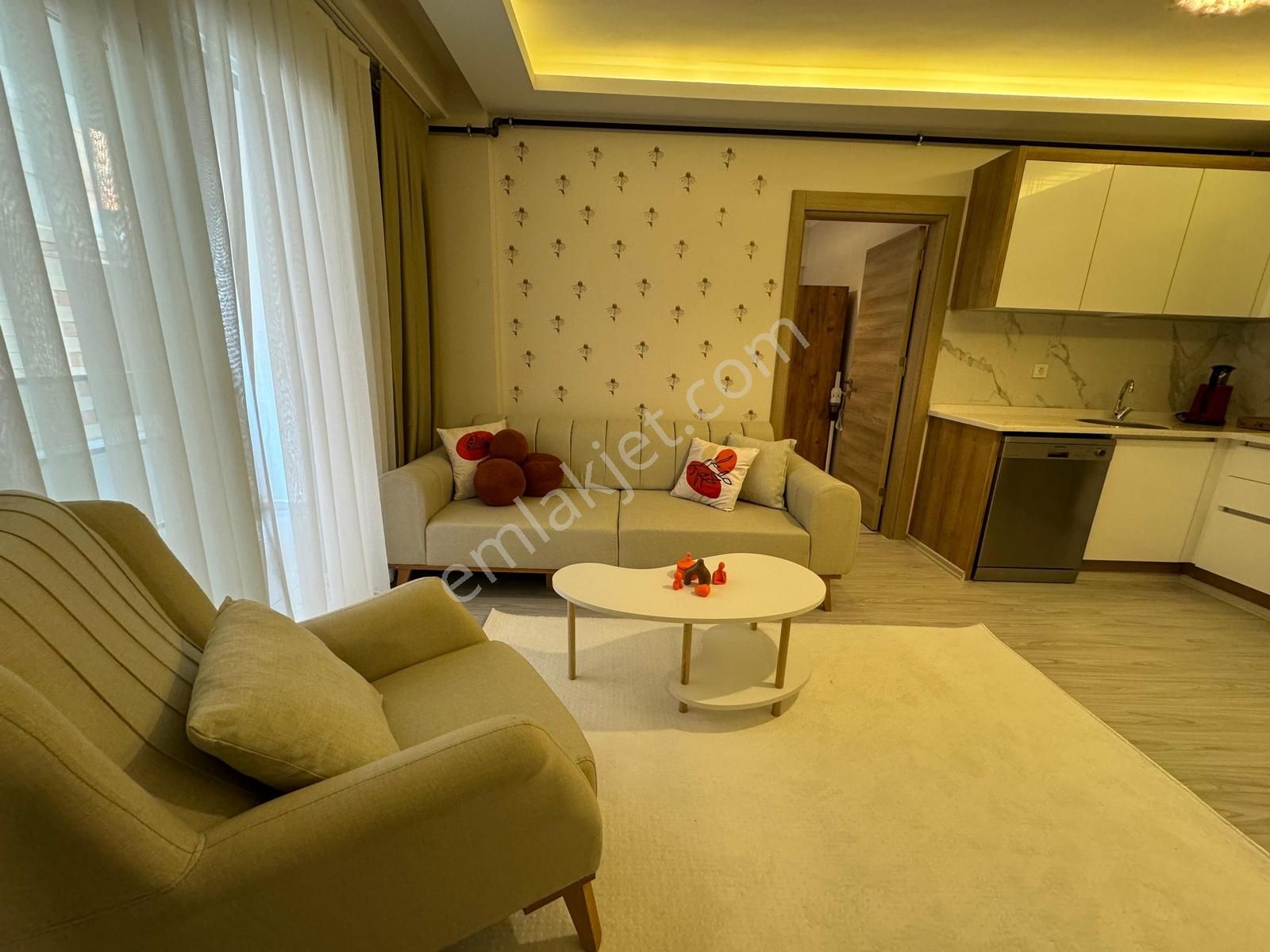 Seyrek Üniversite Yakını 1+1 Ful Eşyalı Daire - Görsel 23