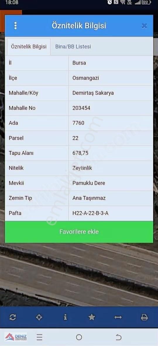 Demirtaş Sakarya Mahallesi Yatırımlık Zeytinlik - Görsel 3
