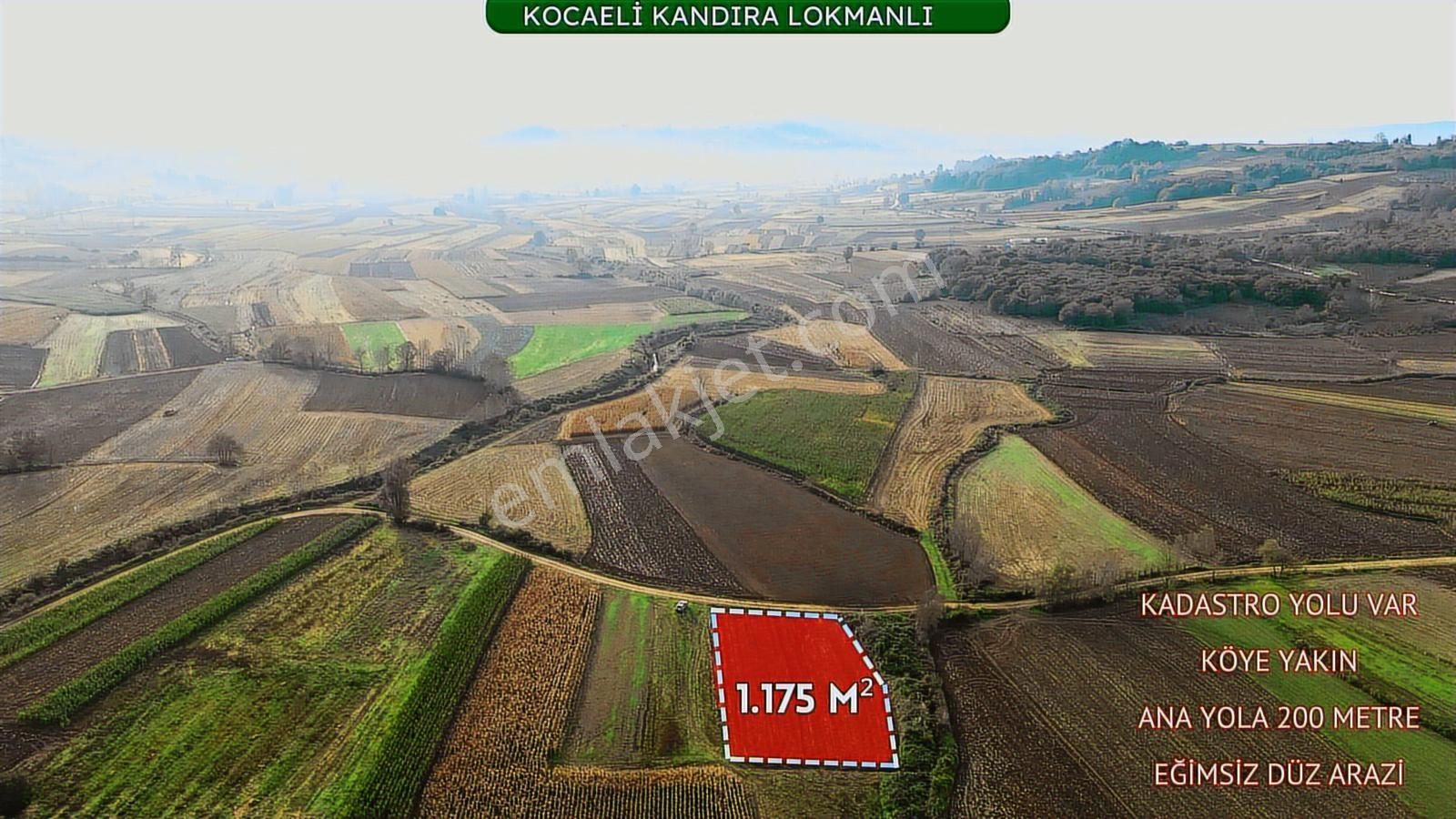 Kandıra Lokmanlıda Kadastral Yola Cephe Satılık Arsa - Görsel 24