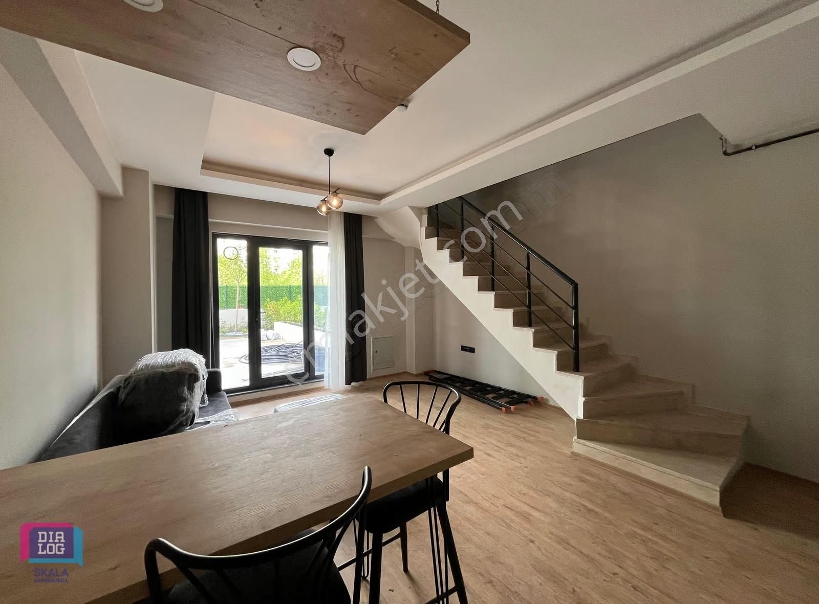Dialog Skala Özlüce Ceylan Diamond Behçeli Dubleks Eşyalı 1+1 - Görsel 17