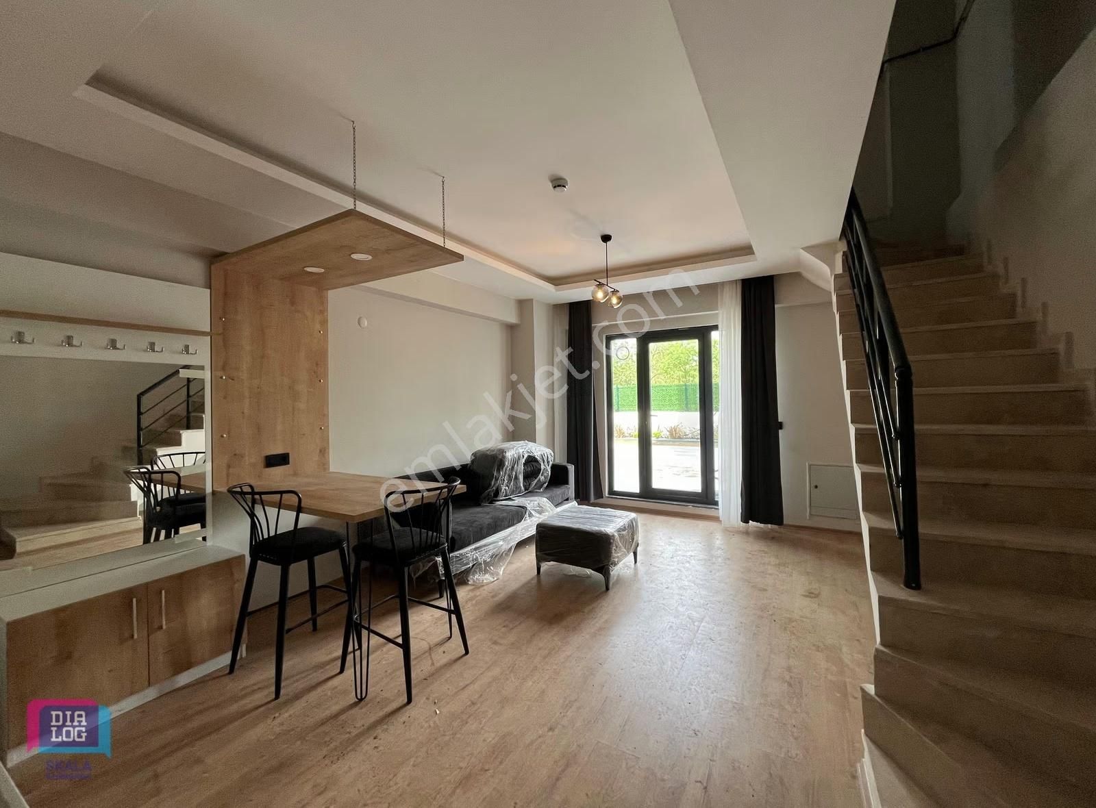 Dialog Skala Özlüce Ceylan Diamond Behçeli Dubleks Eşyalı 1+1 - Görsel 12