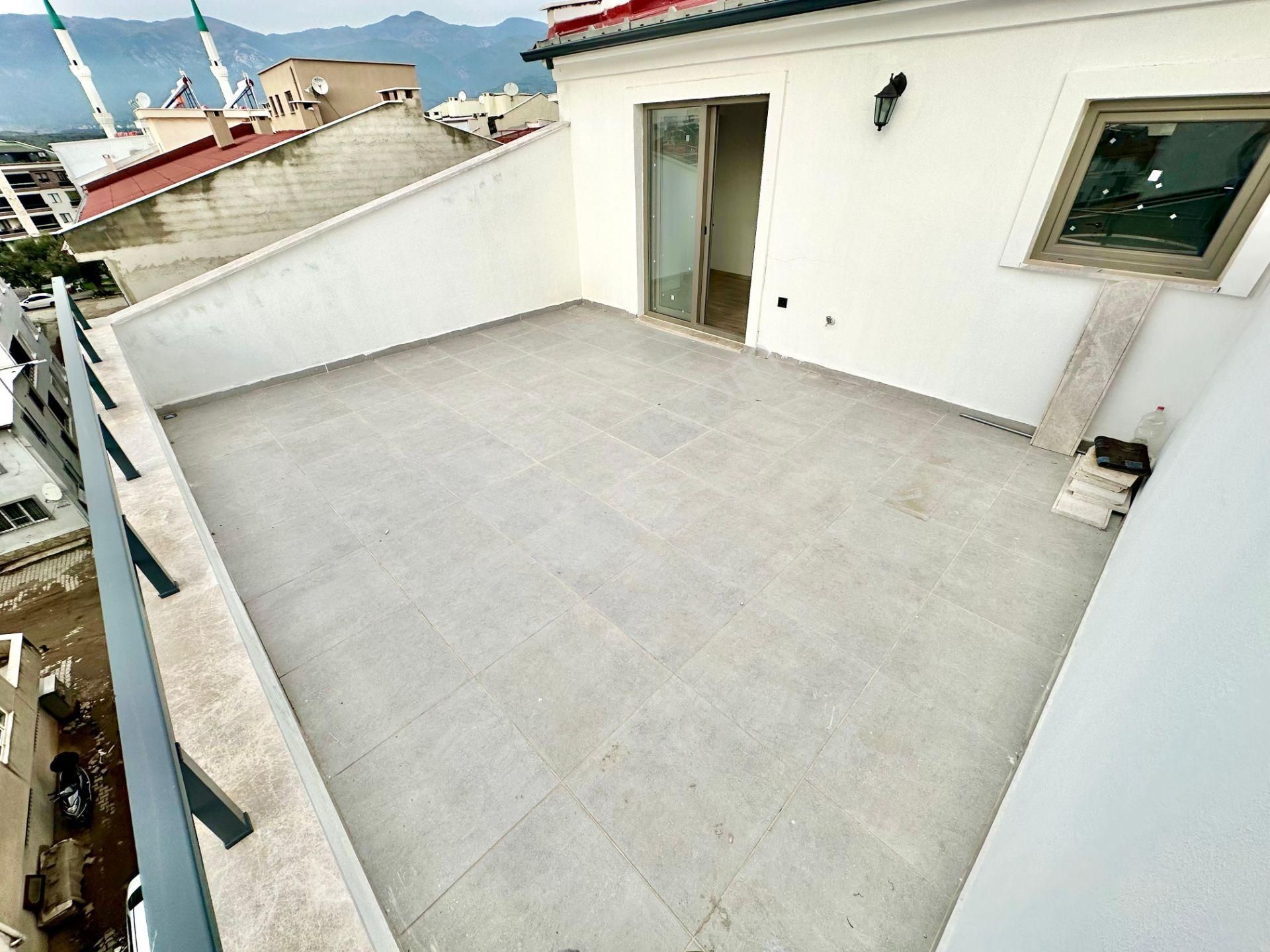 ꧁ay Emlaktan꧂akçay Merkezde Ön Cephe Doğa Manzaralı Çift Teraslı Satılık 4+1 Dubleks Daire - Görsel 26