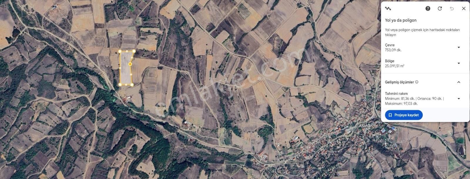 Home Gayrimenkul Den Edirne Uzunköprü Aslıhan Satılık 25.000m2 - Görsel 10