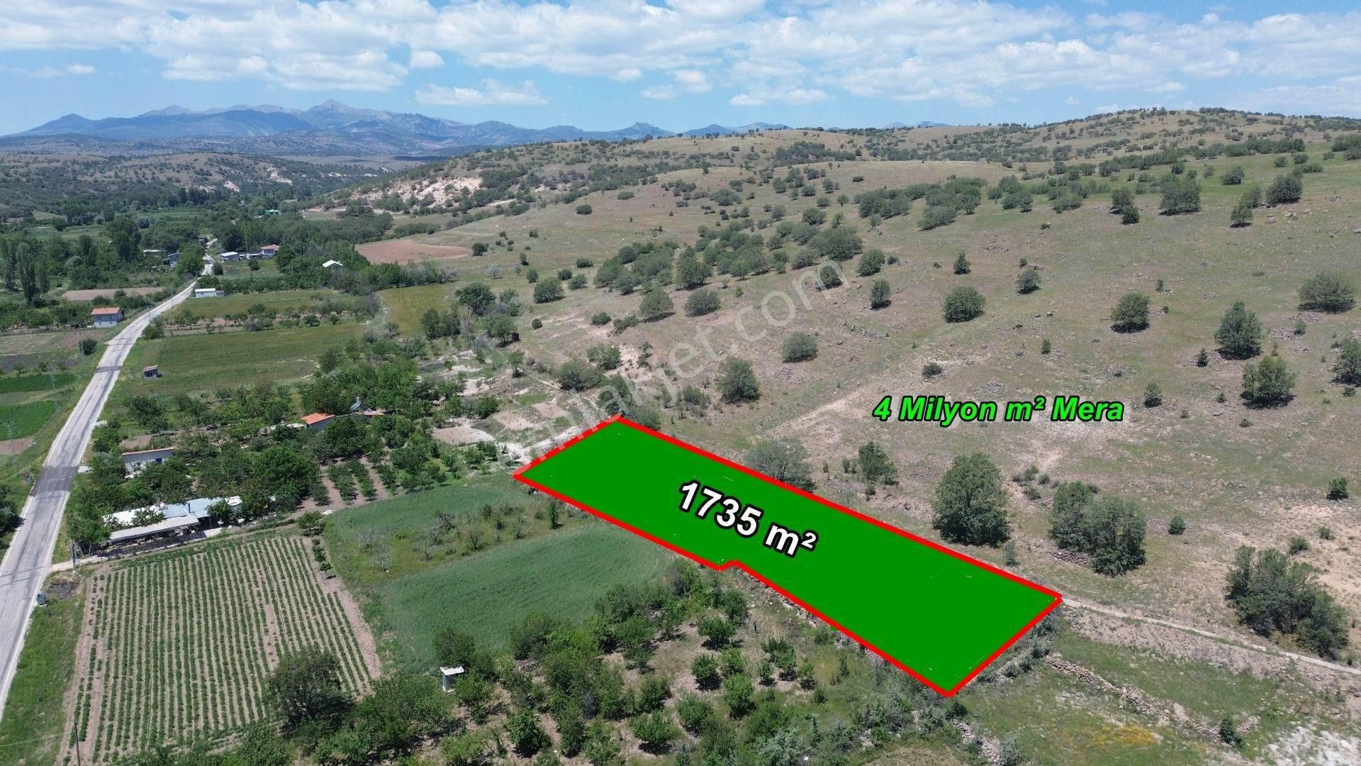 Konya / Meram / Çomaklar Mahallesinde 1.735 M² Müstakil Tapulu Tarla