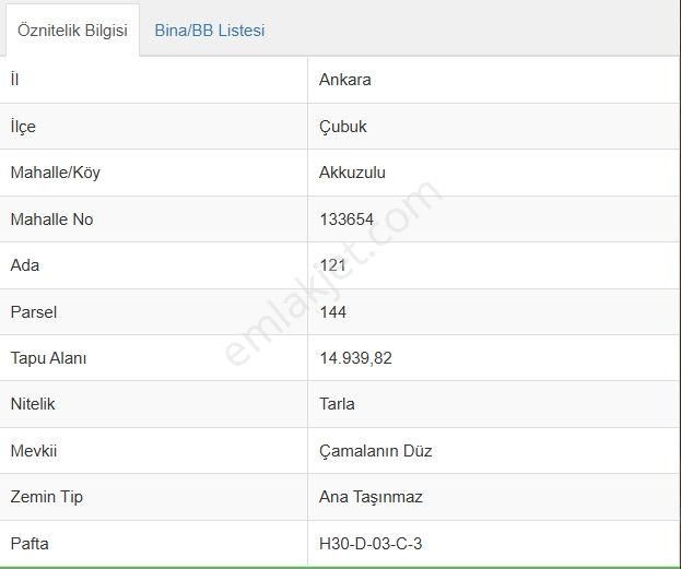 Çubuk Akkuzulu'da Havalimanına Yakın Satılık Tarla - Görsel 7