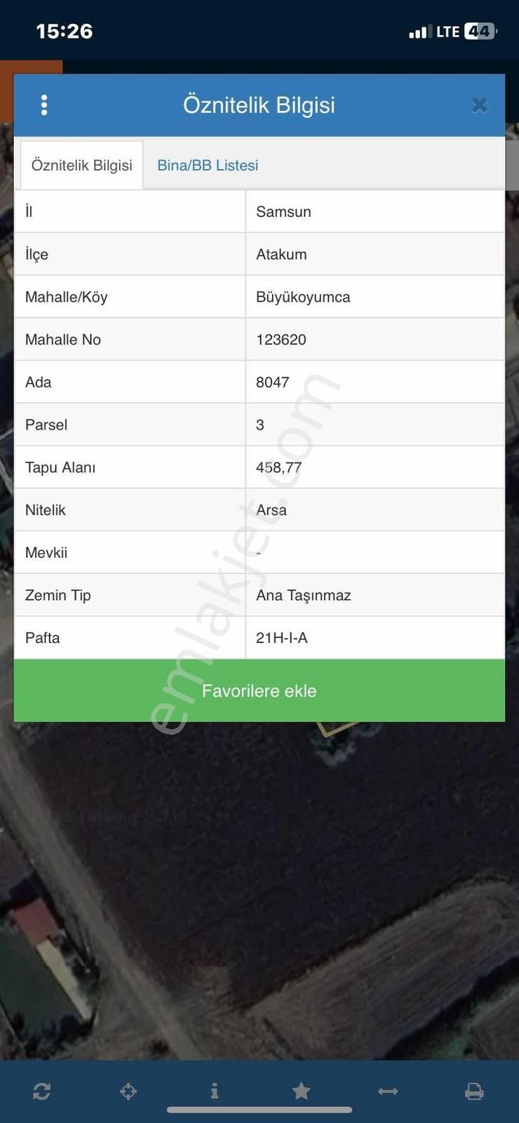 Muhammet'den 1.80 Emsal 6 Kata İmarlı Pamukluya 25metre Cepheli