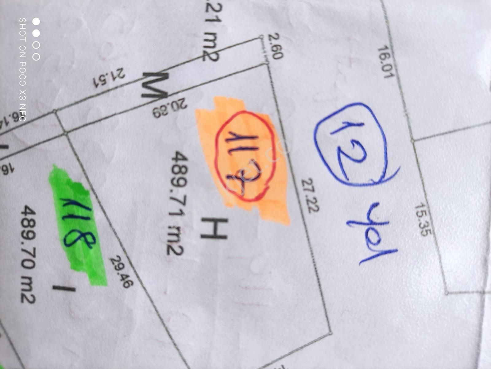 Özpınar,dan Kesecik Satılık 5 Tane İmarlı Arsa 2416 M2 Dogalgazl - Görsel 28