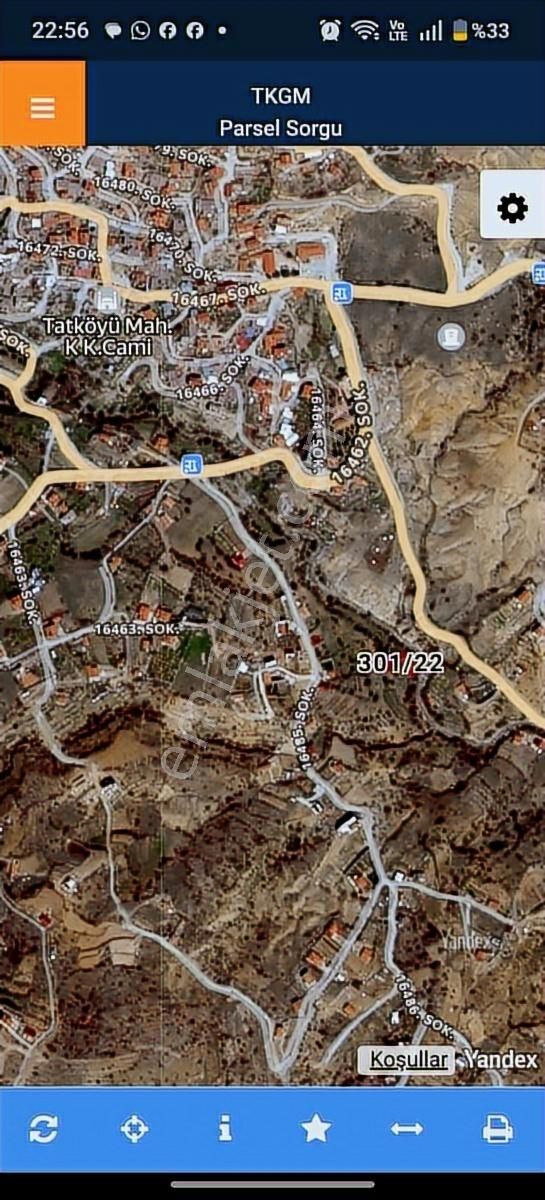 Tat Köyde Kendine Ait 427 M² Tek Tapu Elektrik Su Alınabilir - Görsel 8