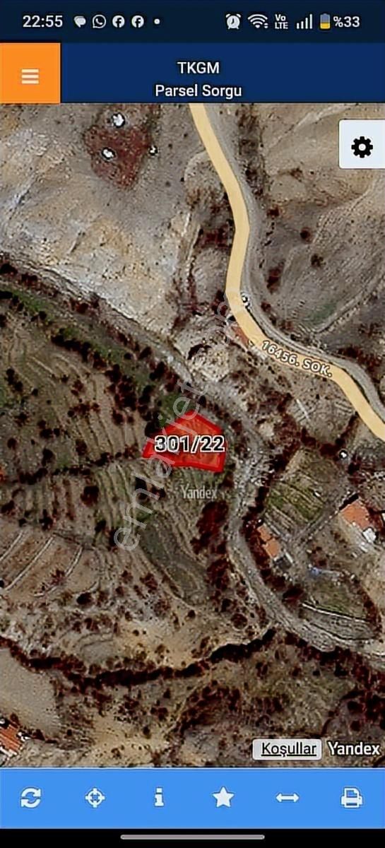 Tat Köyde Kendine Ait 427 M² Tek Tapu Elektrik Su Alınabilir - Görsel 9