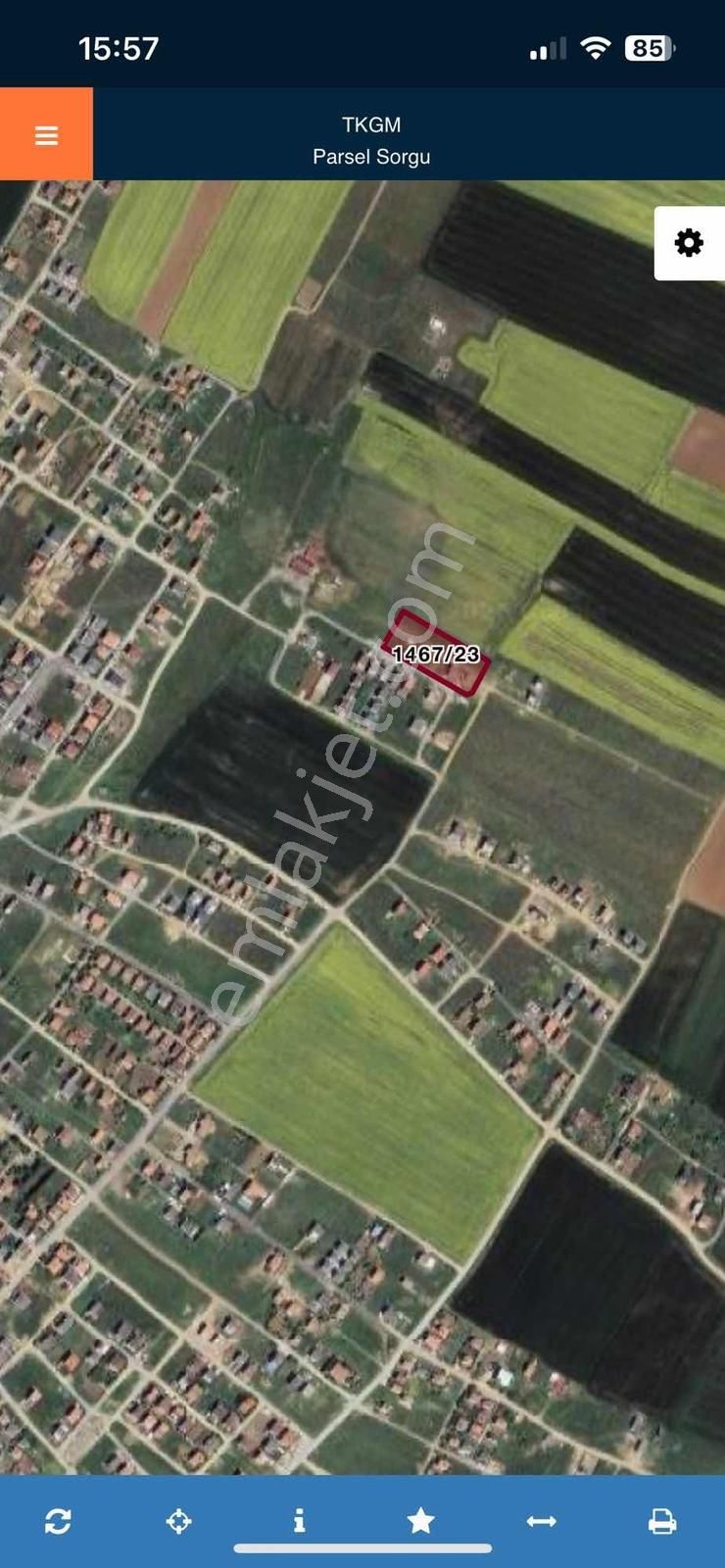 ꧁inforyap꧂ Satılık 154 M2 İki Yola Cephe İmarlı Arsa - Görsel 2