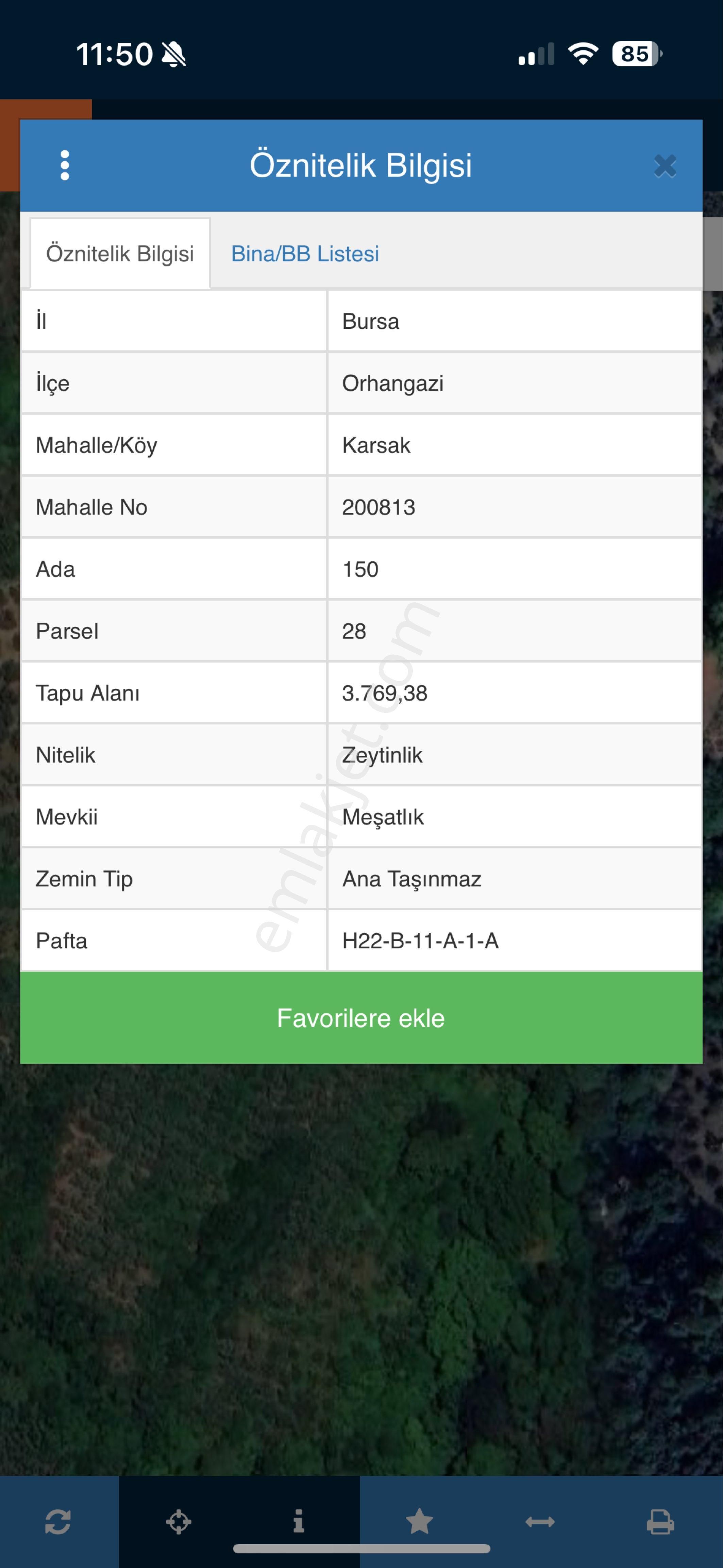 Beka Gayrimenkul'den Karsak Köyünde 3769 M2 Yatırımlık Zeytinlik - Görsel 2