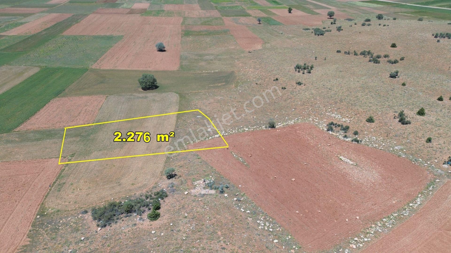 Konya / Akören / Hacılar Mahallesinde 2.276 M² Müstakil Tapulu Tarla - Görsel 8