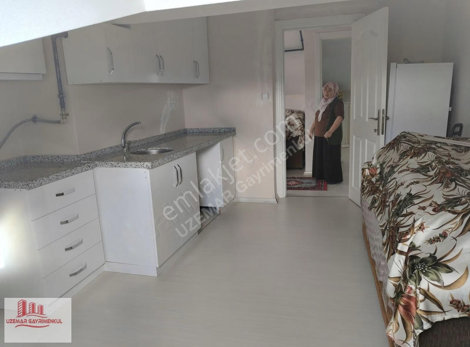 Uzemar'dan Eşyalı Kiralık Çatı Kat (2+1) - Görsel 9