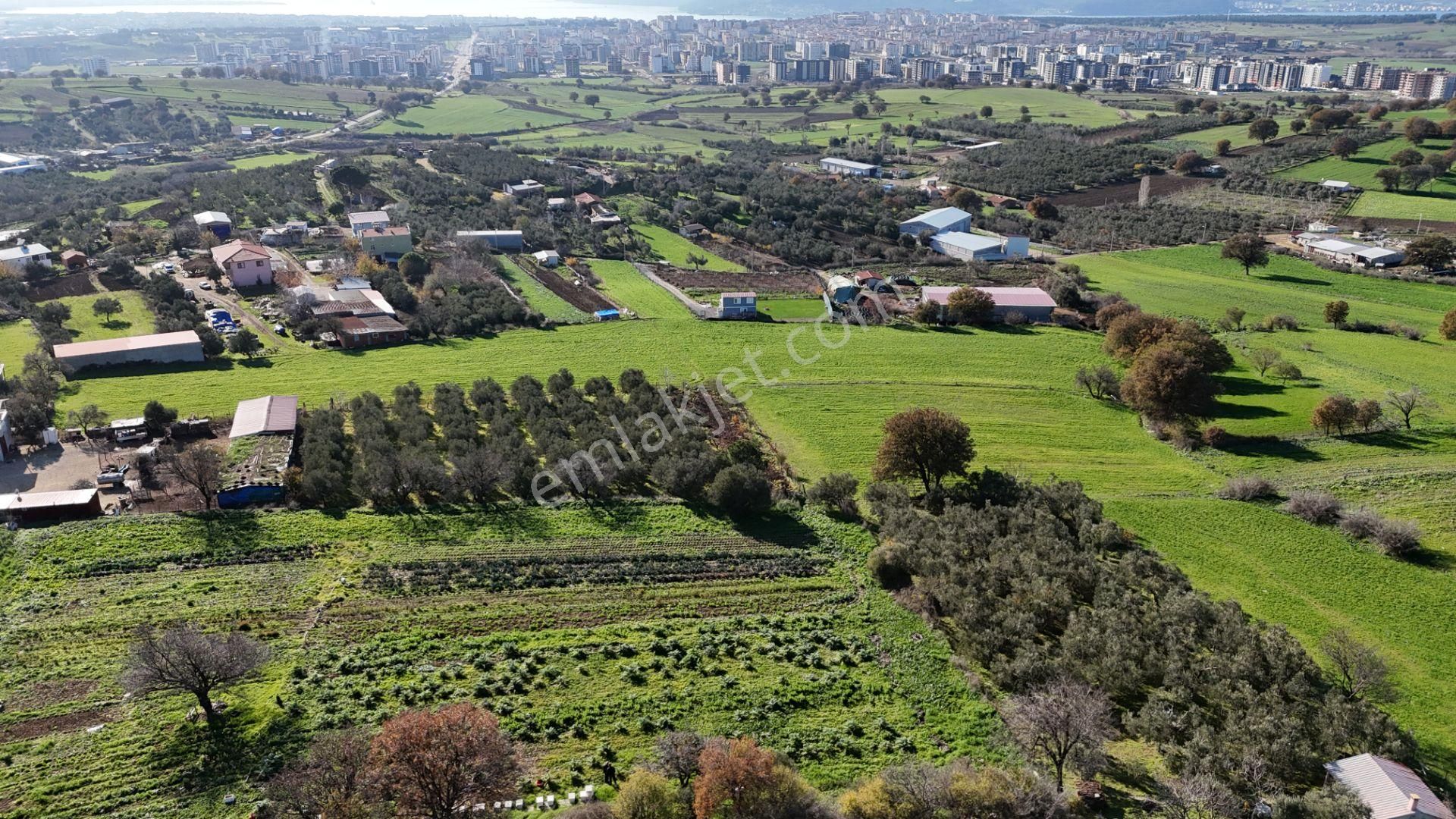 Çanakkale Karacaörende Boğaz & Deniz Manzaralı Satılık Tarla - Görsel 10