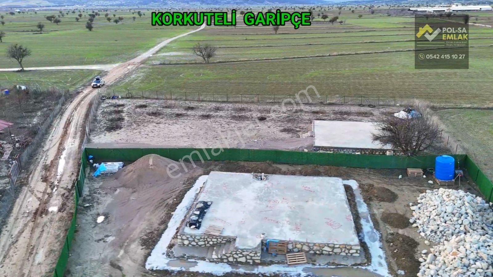 Korkuteli Garipçe De Satılık 1.189m2 Bahçe Sulama Suyu Var - Görsel 13