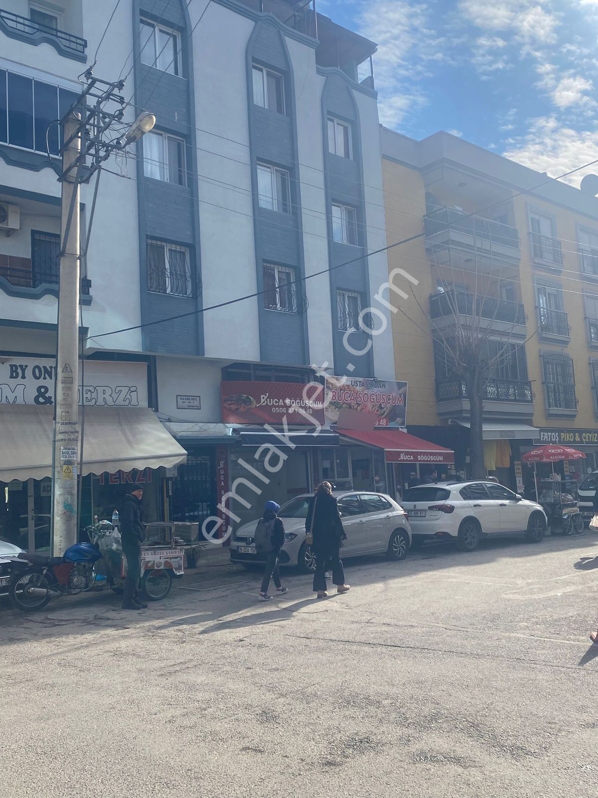 Buca Üçkuyular'da/işlekyerde/kepenkli,önüne Bahçesi Olan/dükkan(berber,dönerci,ofis. İşlere Uygun) - Görsel 14