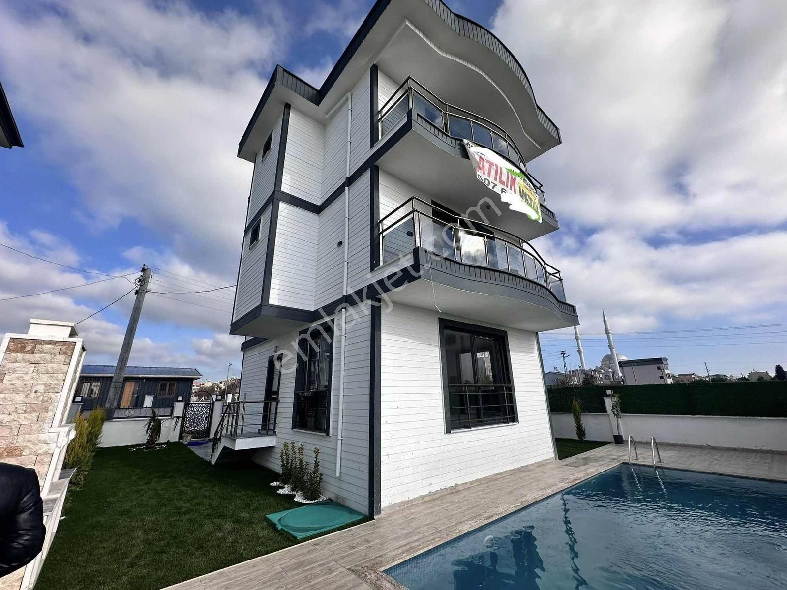 #mega Yapı# Kapalı Mutfak 4+1 Havuzlu Lüks Müstakil Villa - Görsel 9