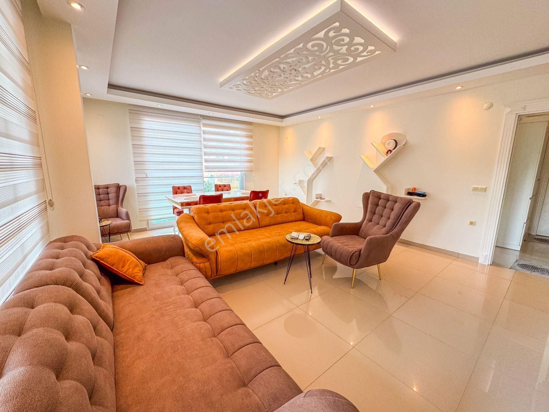 Alanya Kestelde Satılık 3+1 Lüks Eşyalı Dubleks Daire - Görsel 8