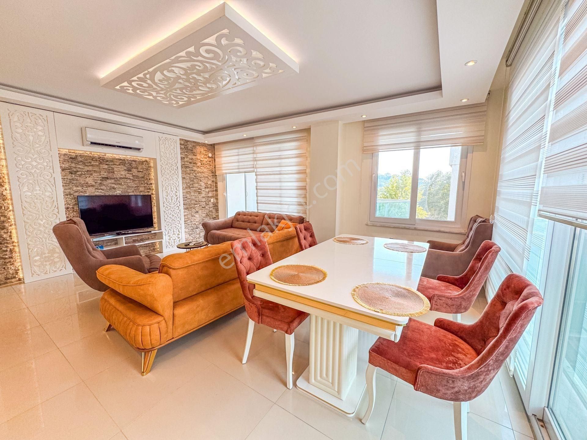 Alanya Kestelde Satılık 3+1 Lüks Eşyalı Dubleks Daire - Görsel 5