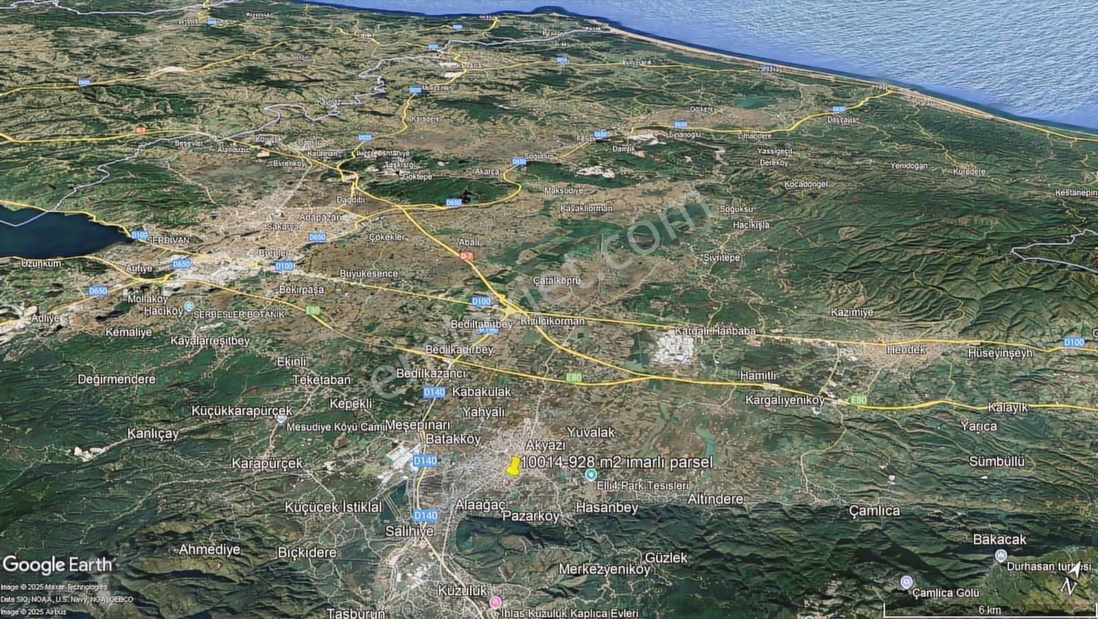 38-şeker Emlak-akyazı Yeni Mah.satılık 928 M2 İmarlı Parsel - Görsel 17