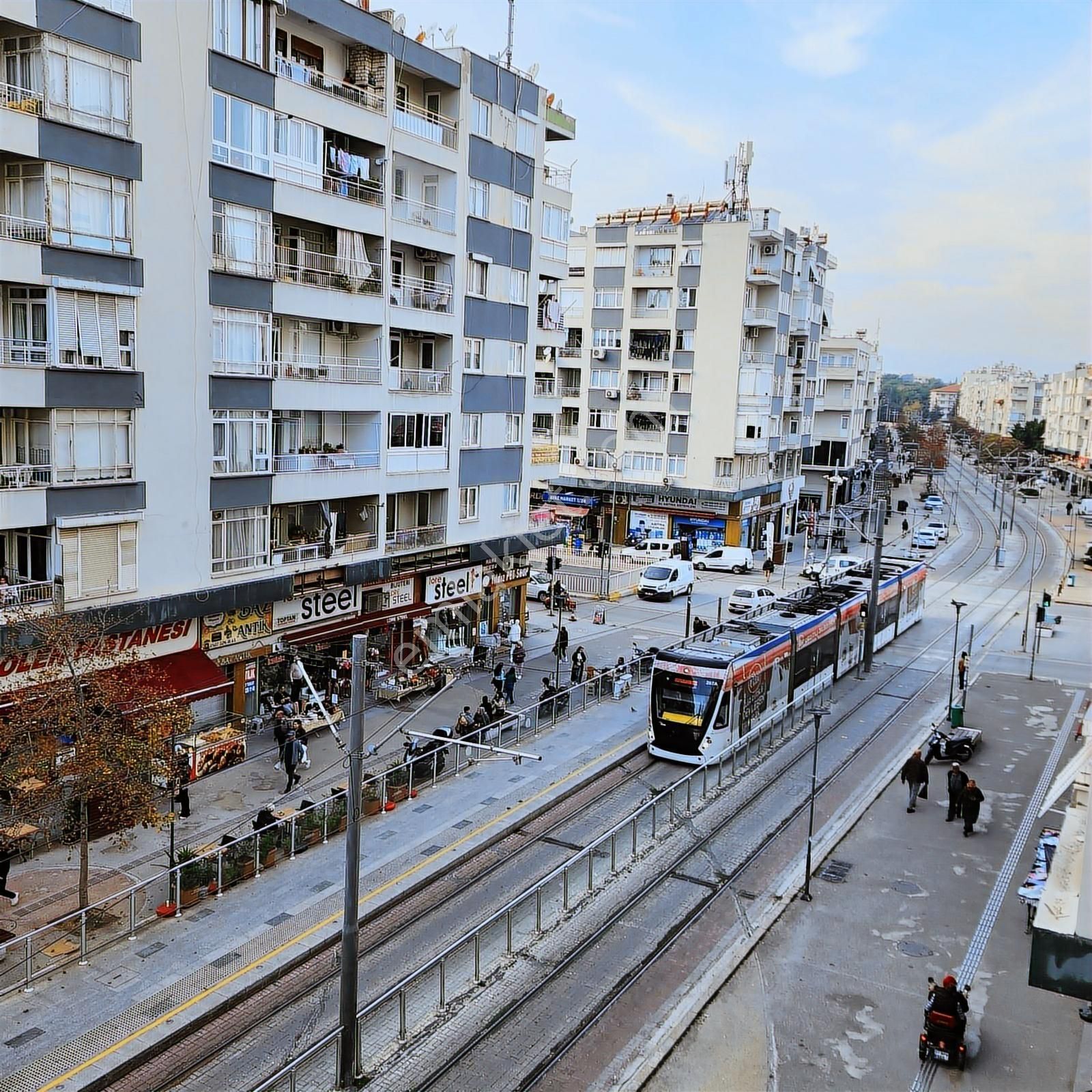 Antalya Kapalı Yolda Tramvaya Cephe Asansörlü Satılık 2+1 Arakat - Görsel 2