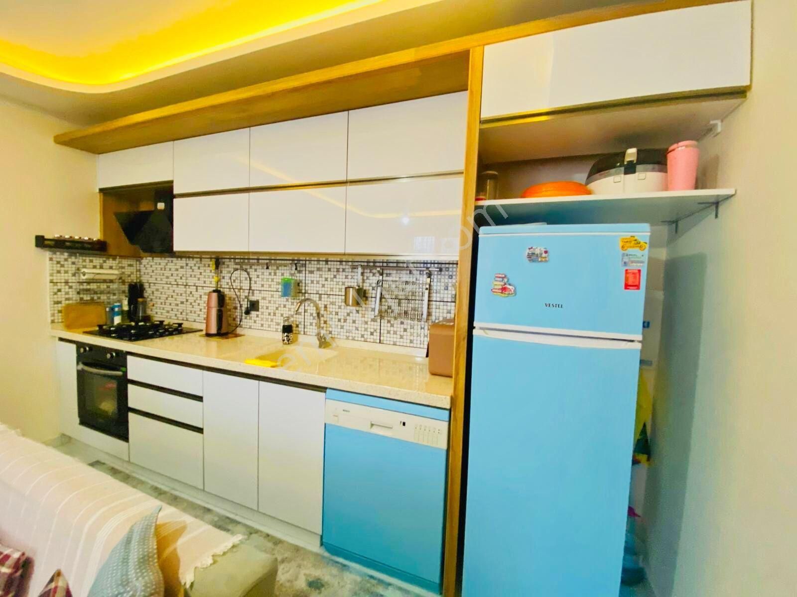 🔴🔴 Aktiften Altınkum'da Şahane Konumda Full Eşyalı Cam Balkonlu Doğalgazlı 1+1 Fırsat Daire - Görsel 7