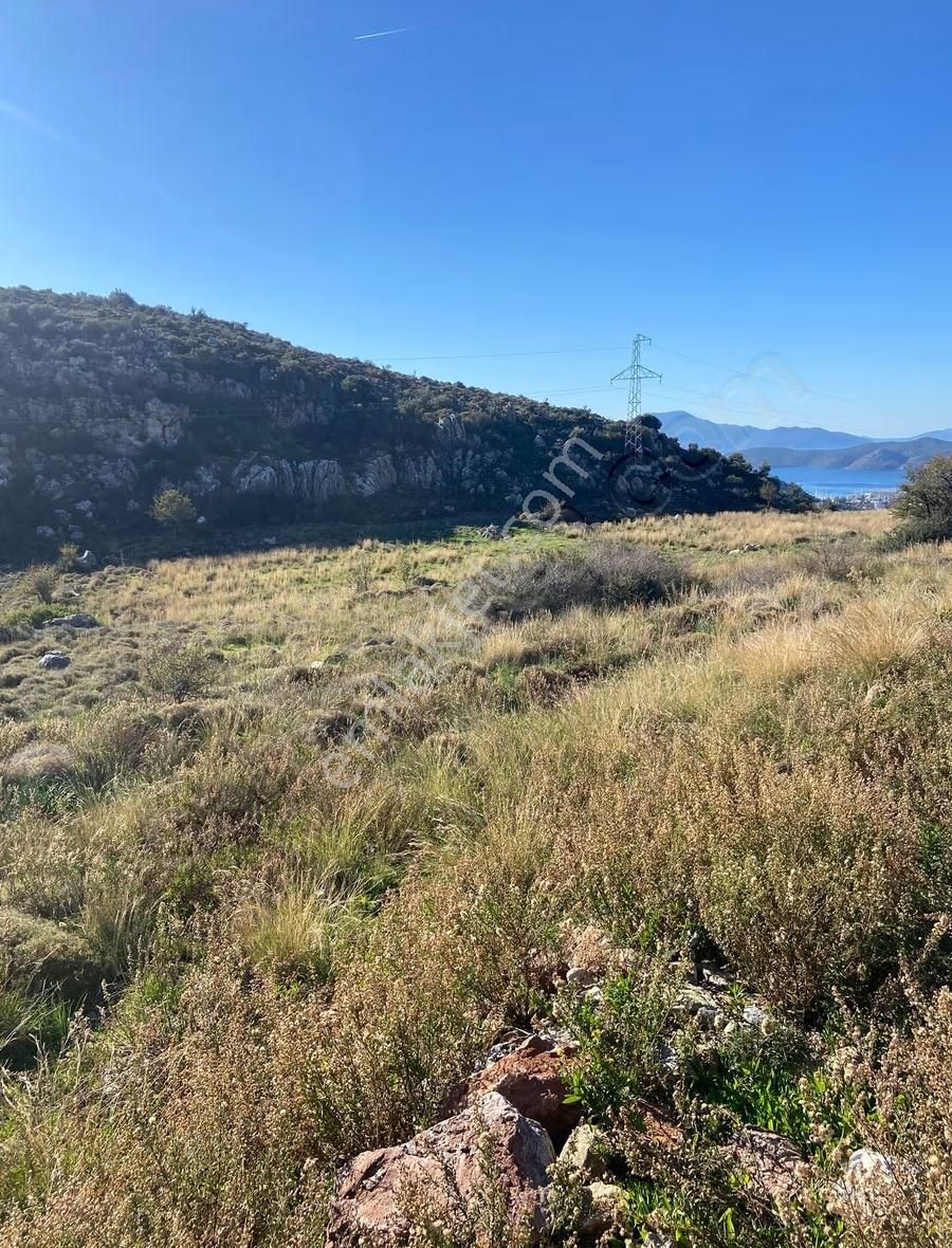 Marmaris Bozburun Satılık Deniz Manzaralı Anayol Cepheli Tarla - Görsel 5