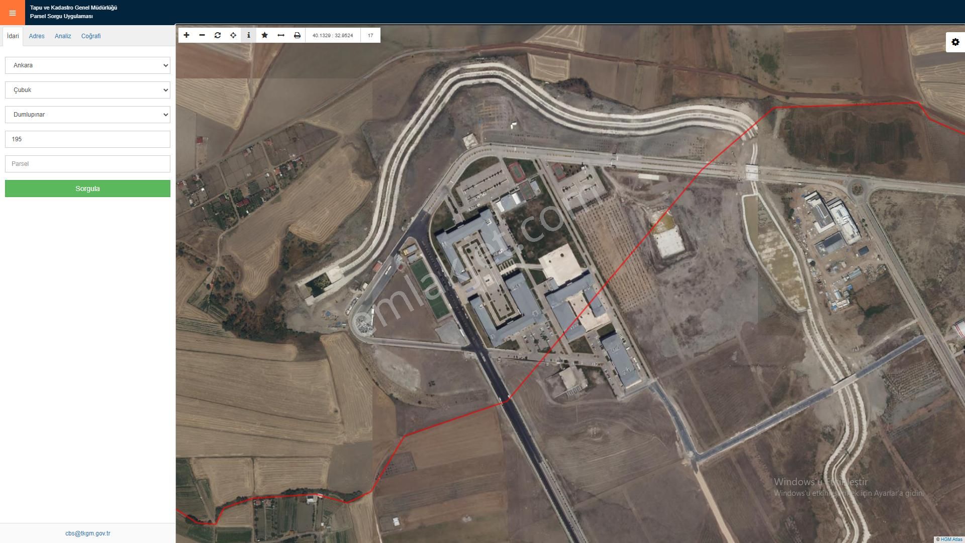 Gökçe Emlak'tan Satılık Dumlupınarda 500m² Yola Cephe Tarla - Görsel 4