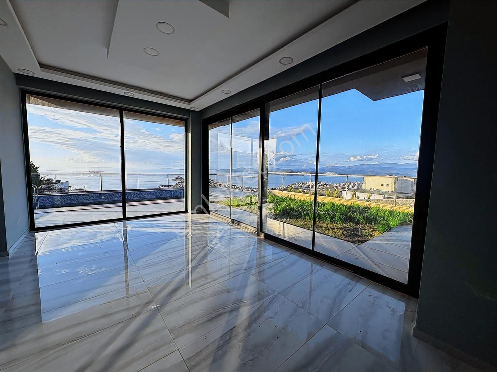 Bodrum Adabükünde Deniz Manzaralı Villa - Görsel 22