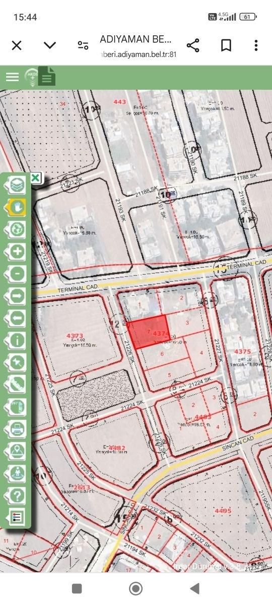Hakev'den Adıyaman Merkz Yeşilyurt Mahallesi Satılık 768 M2 Arsa - Görsel 13