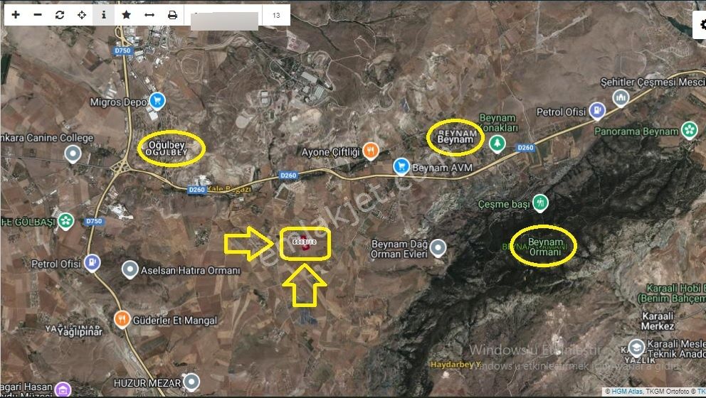 Beynam 500m2 Hisse Tapu Konteynerli Hobi Bahçesi Karadeniz Emlak - Görsel 12