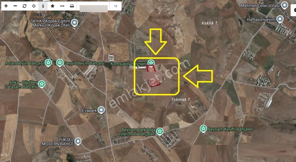 Beynam 500m2 Hisse Tapu Konteynerli Hobi Bahçesi Karadeniz Emlak - Görsel 14