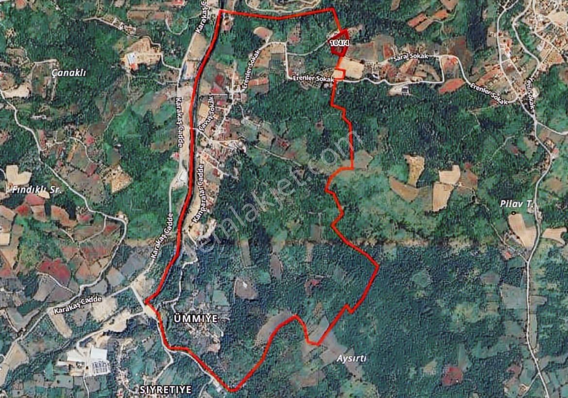 Ümmiye 'de 7983m2 Yatırımlık Satılık Arsa - Görsel 3