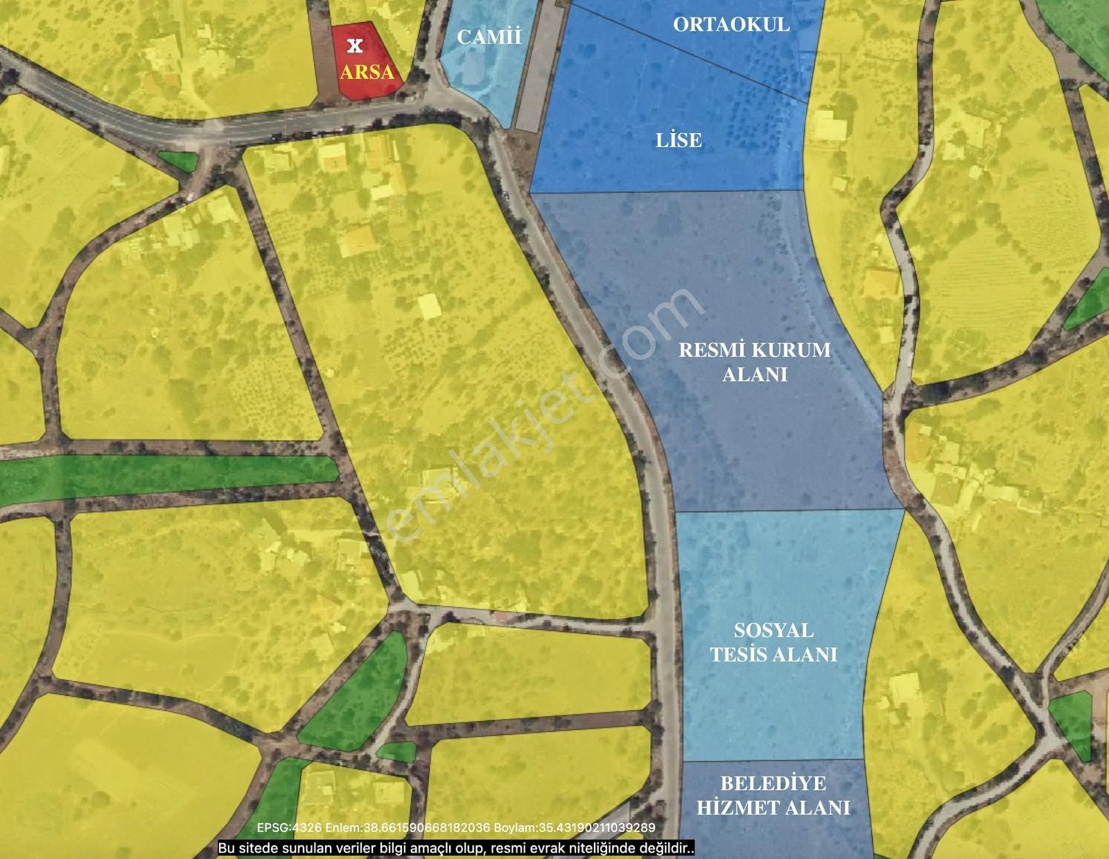 Konal Gayrimenkul Güvencesiyle Emsali Olmayan Ticari Parsel - Görsel 4