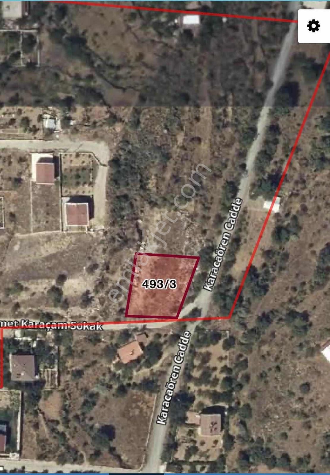 Hacılar Erciyes Mahallesi 1.053m Temiz Villa Parseli