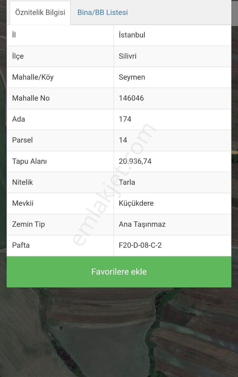 Remax Necati Kurt/ Silivri Seymen'de Uygun Fiyatlı Yatırımlık - Görsel 8