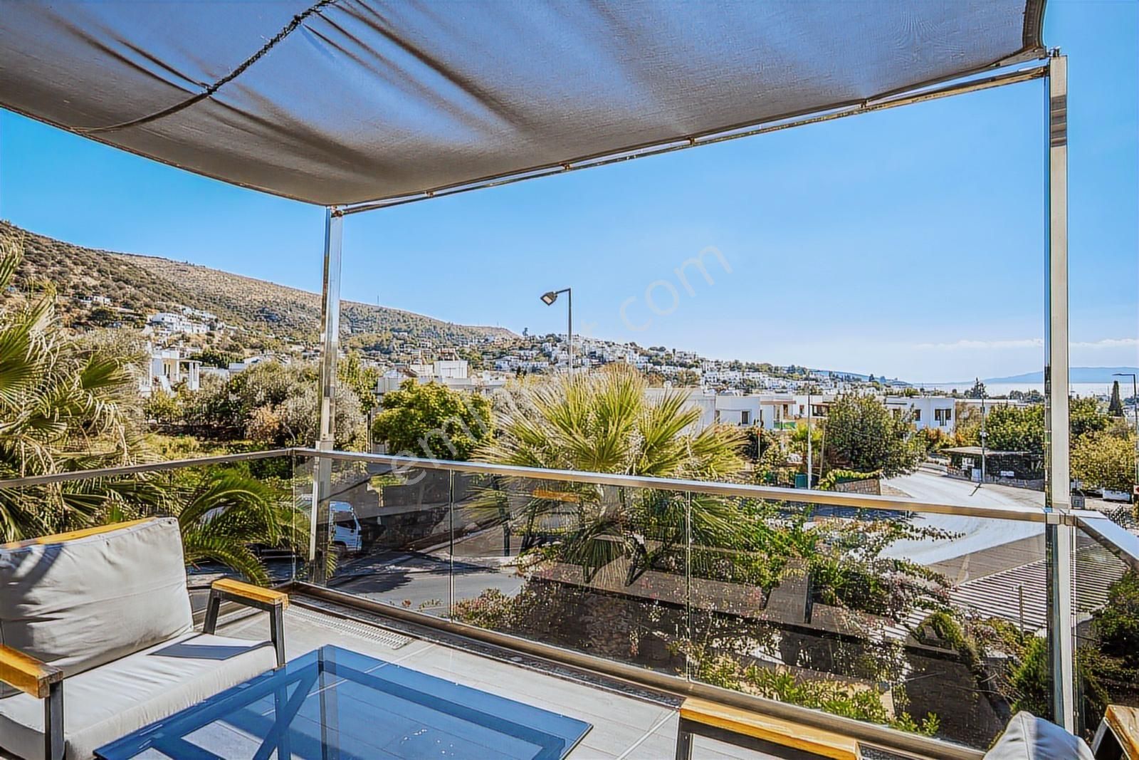 Bodrum Umurca'da Deniz Manzaralı Özel Bahçeli Satılık 3+1 Villa - Görsel 12