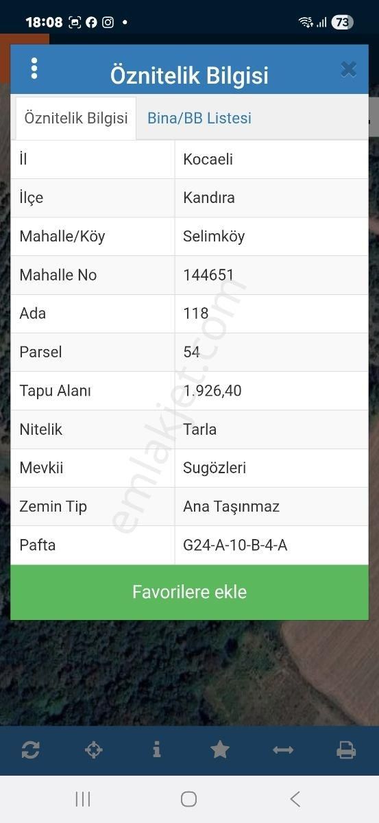 Turyap Temsilciliği'nden Selimiyköy'de 2 Adet Satılık Tarla - Görsel 5