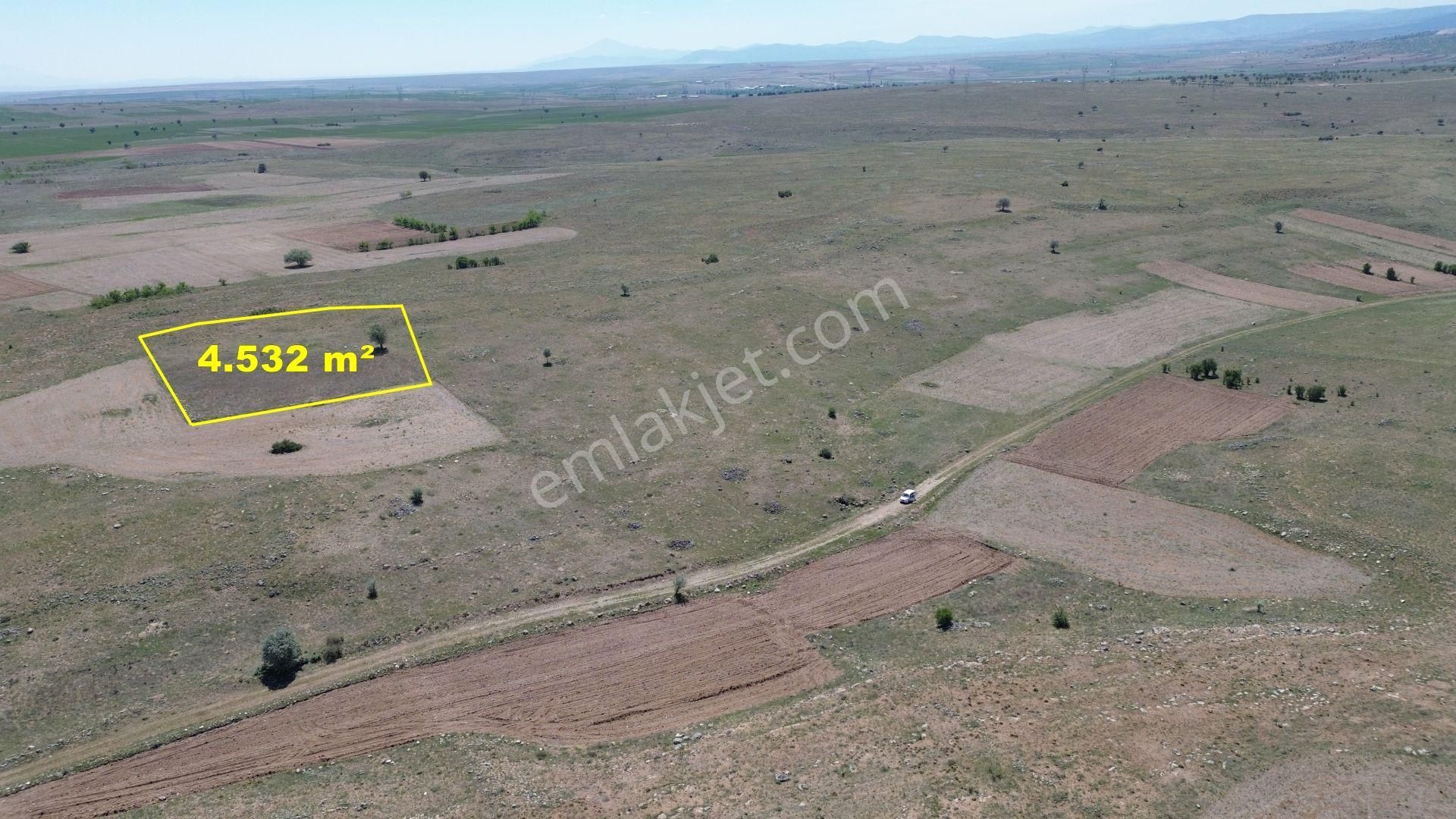 Konya / Akören / Tülce Mahallesinde 4.532 M² Müstakil Tapulu Tarla - Görsel 7